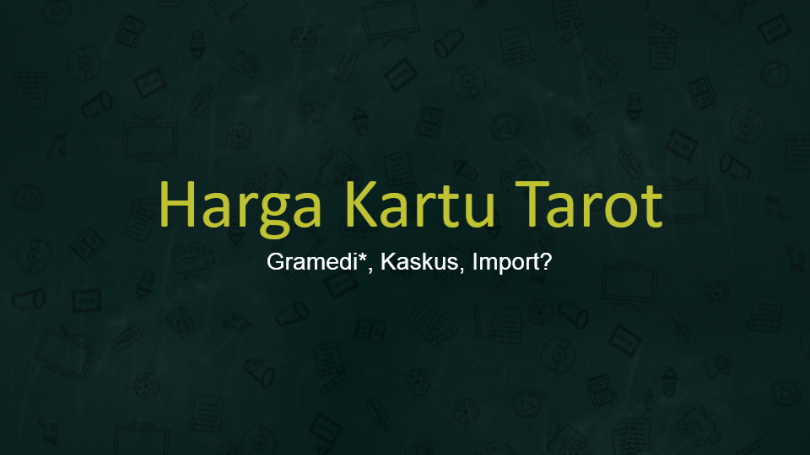 Harga Kartu Tarot Di Gramedia, Kaskus, Import Indonesia